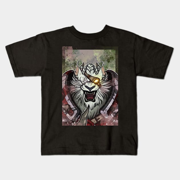 Rengar Kids T-Shirt by Nembone